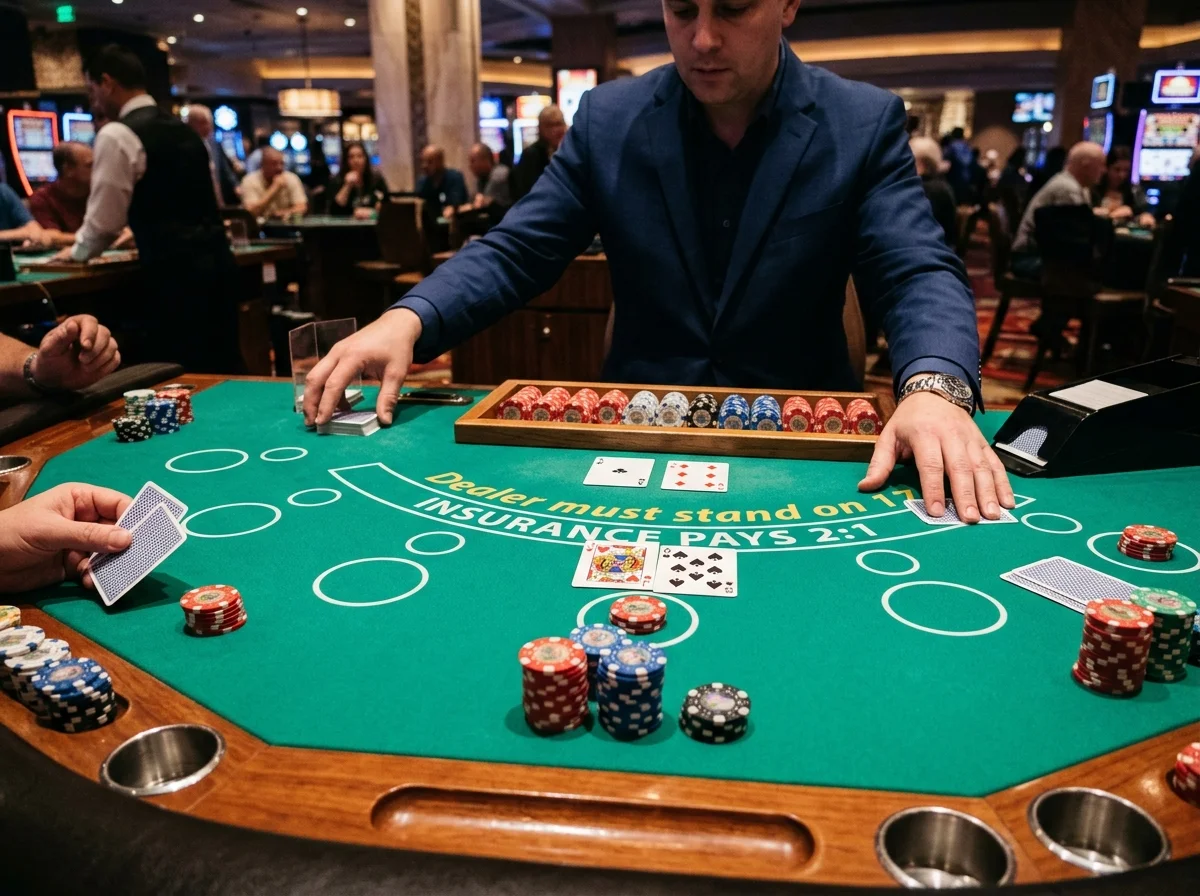 Blackjack at Rocket live dealer casino